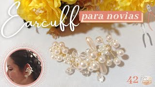 Earcuff para Novias hecho a mano  Accesorios para novias en Alambrismo DIY [upl. by Sumerlin]