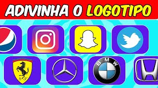 😱 Você Consegue Adivinhar a Marca pela Logo 40 Logotipos Famosos  Apenas 1 Acertam Tudo 🧠 [upl. by Pilar]