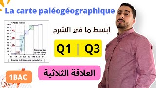 1BAC  Calculer Q1  Q3  🔥العلاقة الثلاثية 💥 أبسط شرح [upl. by Alyad]