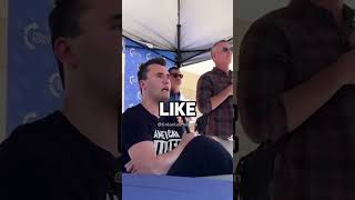 Charlie Kirk debates housing with student shorts fyp politics [upl. by Archy]