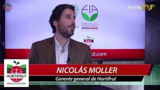 HORTIFRUT TV Nicolás Moller  Gerente General Hortifrut SA [upl. by Aronoh]