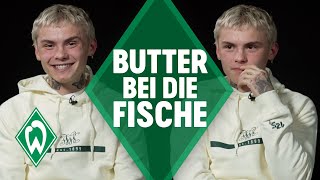 Isak HansenAarøen  BUTTER BEI DIE FISCHE  either  or Werder Bremen [upl. by Bellaude]