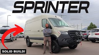 NEW Mercedes Sprinter Build Its Ready For Adventure [upl. by Ahsoyem]