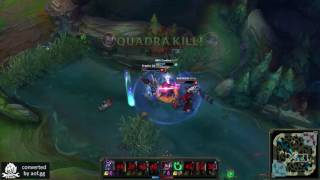 Pentakill by Dragles QQ Gold IV as Yasuo on TR [upl. by Nileuqaj]