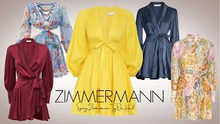 ZIMMERMANN DRESS TRYON HAUL 2022  The Bayareabutterfly [upl. by Atiral]