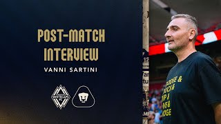 PostMatch Media Availability Vanni Sartini  August 7 2024 [upl. by Adnofal]