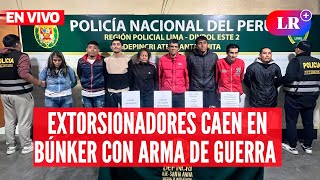 Con ARMA DE GUERRA caen en búnker EXTORSIONADORES de diferentes países  EnVivoLR [upl. by Irat629]