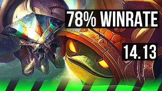 SKARNER vs RAMMUS JGL  78 winrate 507  BR Diamond  1413 [upl. by Seroled621]