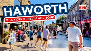 HAWORTH  Full village tour of Haworth Yorkshire Bronte Country [upl. by Ahselrac]