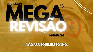 MEGA REVISÃO PMMG 2024  Mapeando Concursos [upl. by Enomaj]