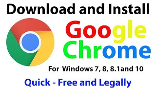 How to DOWNLOAD and INSTALL Google Chrome in 2 MINUTES [upl. by Bourque943]