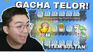 GACHA EASTER EGG HUNTING ITEM SULTAN  Growtopia Gacha Profit 2024 [upl. by Golub]