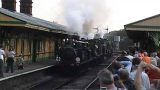 Bluebell 50th Anniversary gala Cavalcade  run past No 4 [upl. by Yedoc631]