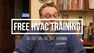 Free or low cost HVAC training [upl. by Bearnard775]