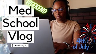 MED SCHOOL VLOG  neurology weekend studying [upl. by Spector]