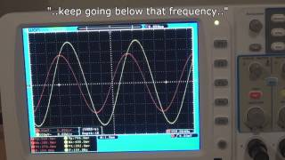 oscilloscope view of a high pass filter [upl. by Lesnah]