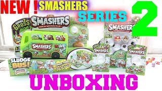 Smashers series 2 UNBOXING  12 pack smashersseries2 zuru newtoys [upl. by Painter]