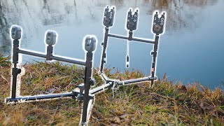 Carp Fishing Three Rod Pod  NGT XPR Pod Full Review [upl. by Hbaruas]