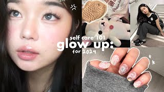 Selfcare vlog for 2024 ౨ৎ🍥Japanese hair care routine Nails Korean skincare etc [upl. by Manella]