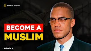 SHOCK AMERICA The Most Influential Person Finally Converts to Islam  Malcolm X [upl. by Lrub]