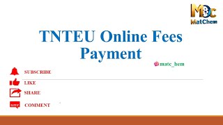 TNTEU Online Fees Payment TNTEU genuineness OnlineFeespayment DD BEd migration duplicate [upl. by Haisa42]