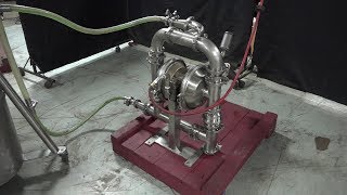 Wilden Stainless Steel Diaphragm Pump Demonstration [upl. by Etterrag72]