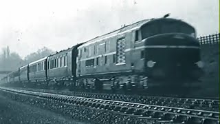 Vintage railway film  Mainline diesel  LMS 10000  1948 [upl. by Ytsirc515]