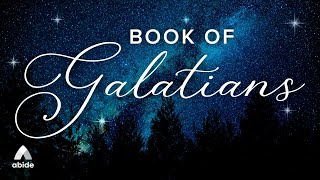 Fall Asleep Listening to Galatians  Calming Audio Scripture Dark Screen [upl. by Jeavons]