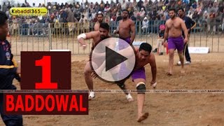 Baddowal Ludhiana Kabaddi Tournament 25 Jan 2015 Part 1 by Kabaddi365com [upl. by Hploda]