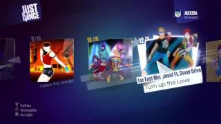 Just Dance 2014 menu with all dlcs PAL [upl. by Fons]