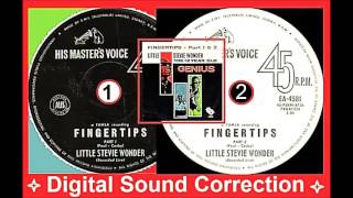 Little Stevie Wonder  Fingertips Part 1 amp 2 Digital Sound Correction [upl. by Notsirhc165]