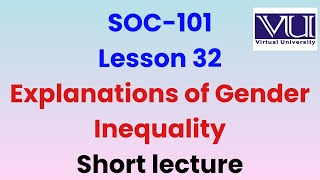 SOC 101 lesson 32 soc101 shortlecture 32  sociology 101  soc101 final term preparation [upl. by Yajeet]