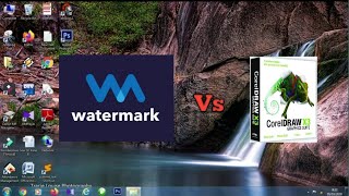 Cara Mudah Membuat Watermark  Menggunakan Aplikasi CorelDRAW [upl. by Miranda]