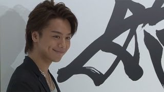 TAKAHIRO、初個展に「光栄」 ｢EXILE TAKAHIRO 初個展 『始～絵具バカ日誌～』｣1 [upl. by Araik71]