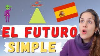 El FUTURO SIMPLE de indicativo en español ¿Cómo Se Usa ¿Cuándo Se Usa Explicación Completa 🇪🇸 [upl. by Saxen]