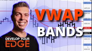 Trading Order flow VWAP with Standard Deviation Bands 📊 [upl. by Hanavas274]