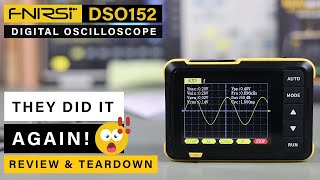 FNIRSI DSO152 ⭐ Mini Digital Oscilloscope [upl. by Einama38]