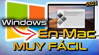 🛑 Cómo Instalar Windows en Mac MUY FÁCIL ACTUALIZADO 2021 ✅ [upl. by Ervine]