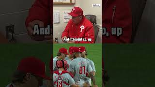 quotWhatever Harp said was the right thingquot phillies mlb [upl. by Nohsid]