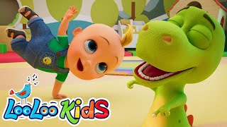 Zigaloo  Dino Song for KIDS  Kids Songs and Nursery Rhymes LooLoo Kids  Preschool Songs [upl. by Mirabella]