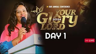 YOUR GLORY LORD 2024 DAY 1 Fasting Day 1402  Pastor Julienne K KABANDA [upl. by Risser]