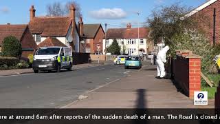 Police investigating unexplained death on Wyatt Road Kempston [upl. by Idnis]