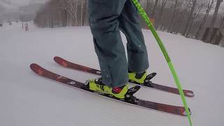 2018 Nordica Navigator 80  SkiEssentialscom Ski Test [upl. by Ssilem989]