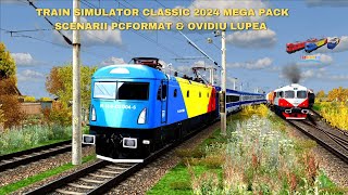 Train Simulator Classic 2024 mega pack scenarii [upl. by Polard]