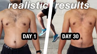 Running Everyday For A Month Results [upl. by Llerat]