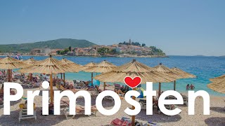 Primosten w Dalmacji  plaże atrakcje sklepy stare miasto co zobaczyć Primošten in Croatia [upl. by Hildegaard]