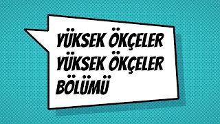 Yüksek Ökçeler  Yüksek Ökçeler Bölümü Örnek Sorular [upl. by Kristi280]