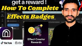 How To Complete Badges  Tiktok Effects House Tutorial In Hindi Urdu [upl. by Higginson]