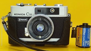 Konica C35 Flashmatic Automatic（612199）出貨前操作檢測 [upl. by Heimlich3]