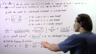 LCR Circuit Example  1 [upl. by Egin411]